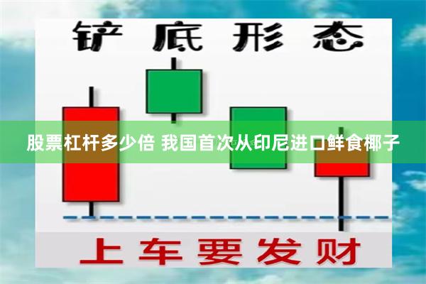 股票杠杆多少倍 我国首次从印尼进口鲜食椰子