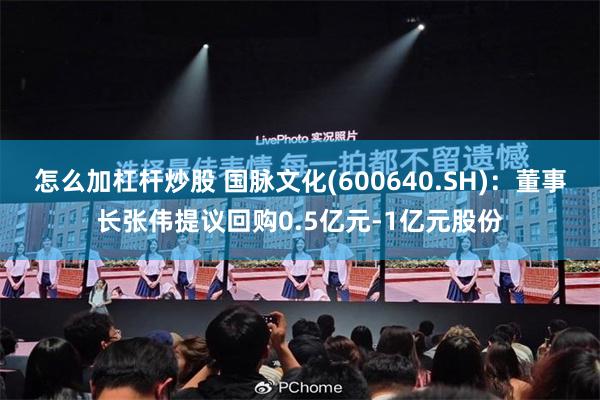 怎么加杠杆炒股 国脉文化(600640.SH)：董事长张伟提议回购0.5亿元-1亿元股份