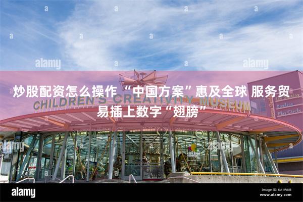炒股配资怎么操作 “中国方案”惠及全球 服务贸易插上数字“翅膀”